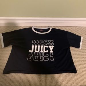 JUICY COUTURE CROP TOP SIZE SMALL BUT BIGGER FIT